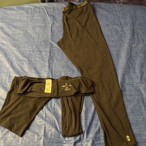 Free Country Charcoal Grey Women's Thermal Leggings price is for 2 pair